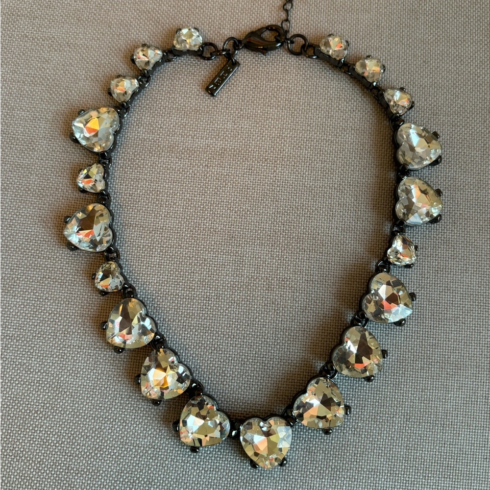 WHBM heart necklace